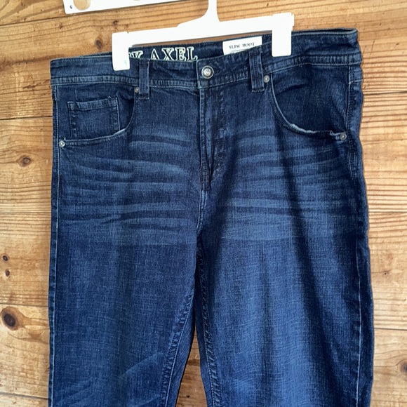 T.K. Axel Slim Bootcut Jeans NWOT - Picture 2 of 14